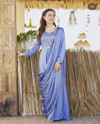 Sari style trending