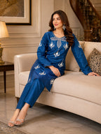 Fill sleeve shirt with trouser